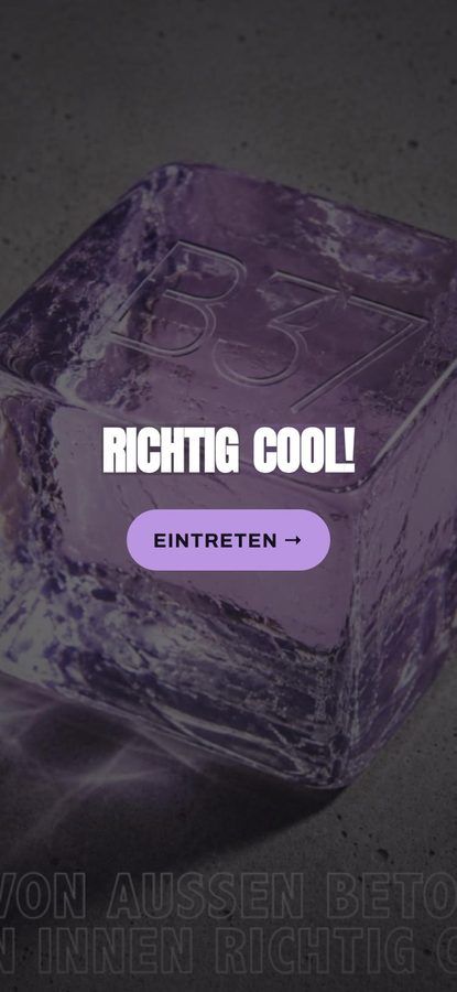 Objektseite eines Loft-Projekts, Video-Hero