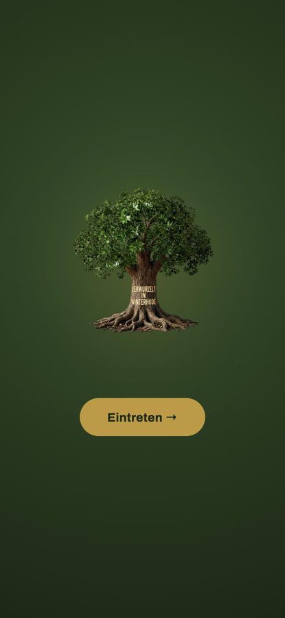 Objektseite für ein Einfamilienhaus, animiertes Intro